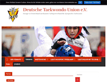 Tablet Screenshot of dtu.de